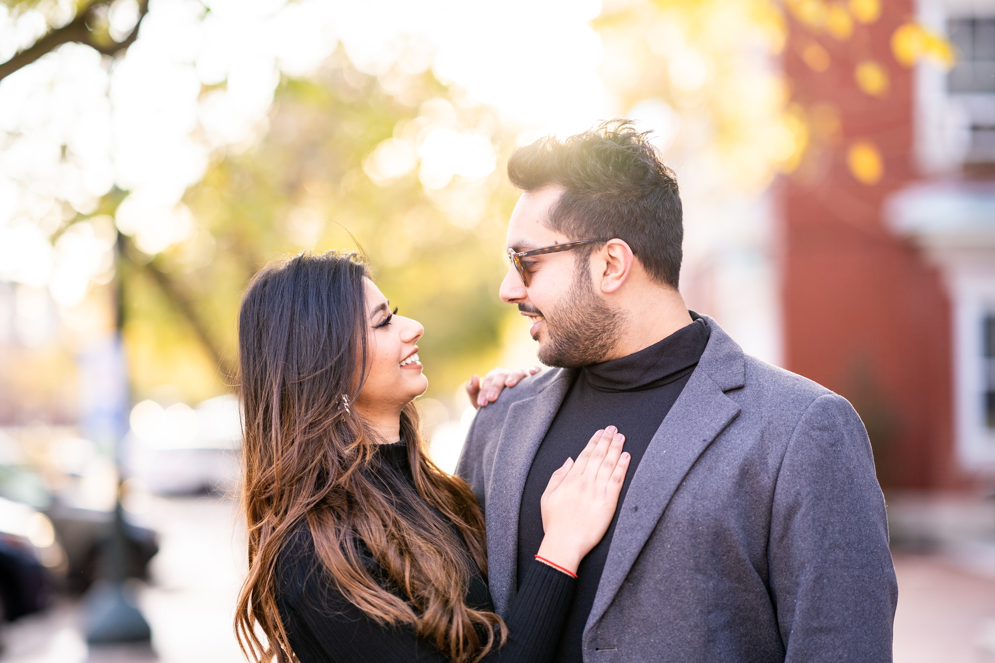 harrisburg capitol engagement photos sparklers