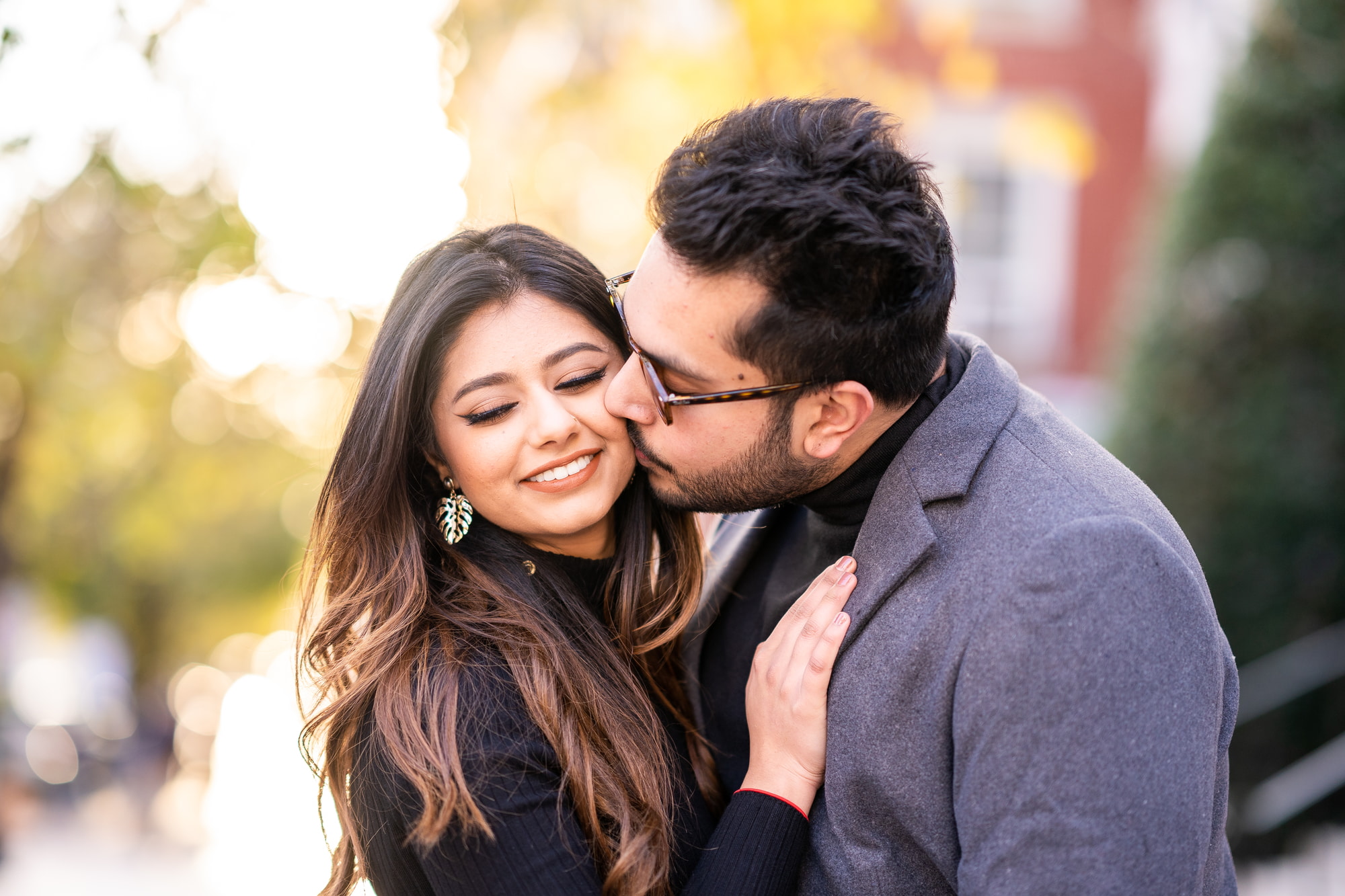 harrisburg capitol engagement photos sparklers