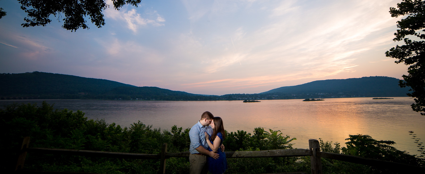 Fun engagement photos at Fort Hunter