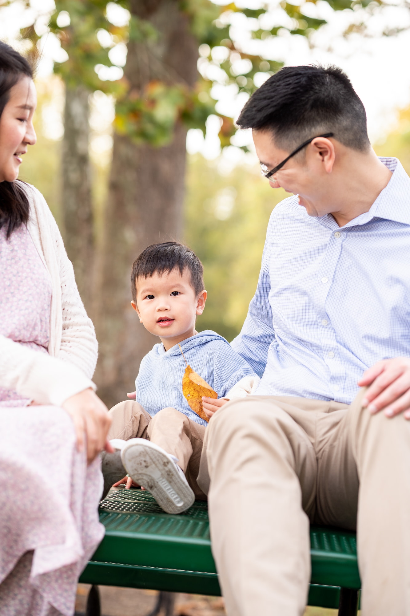 Boy playing by the river