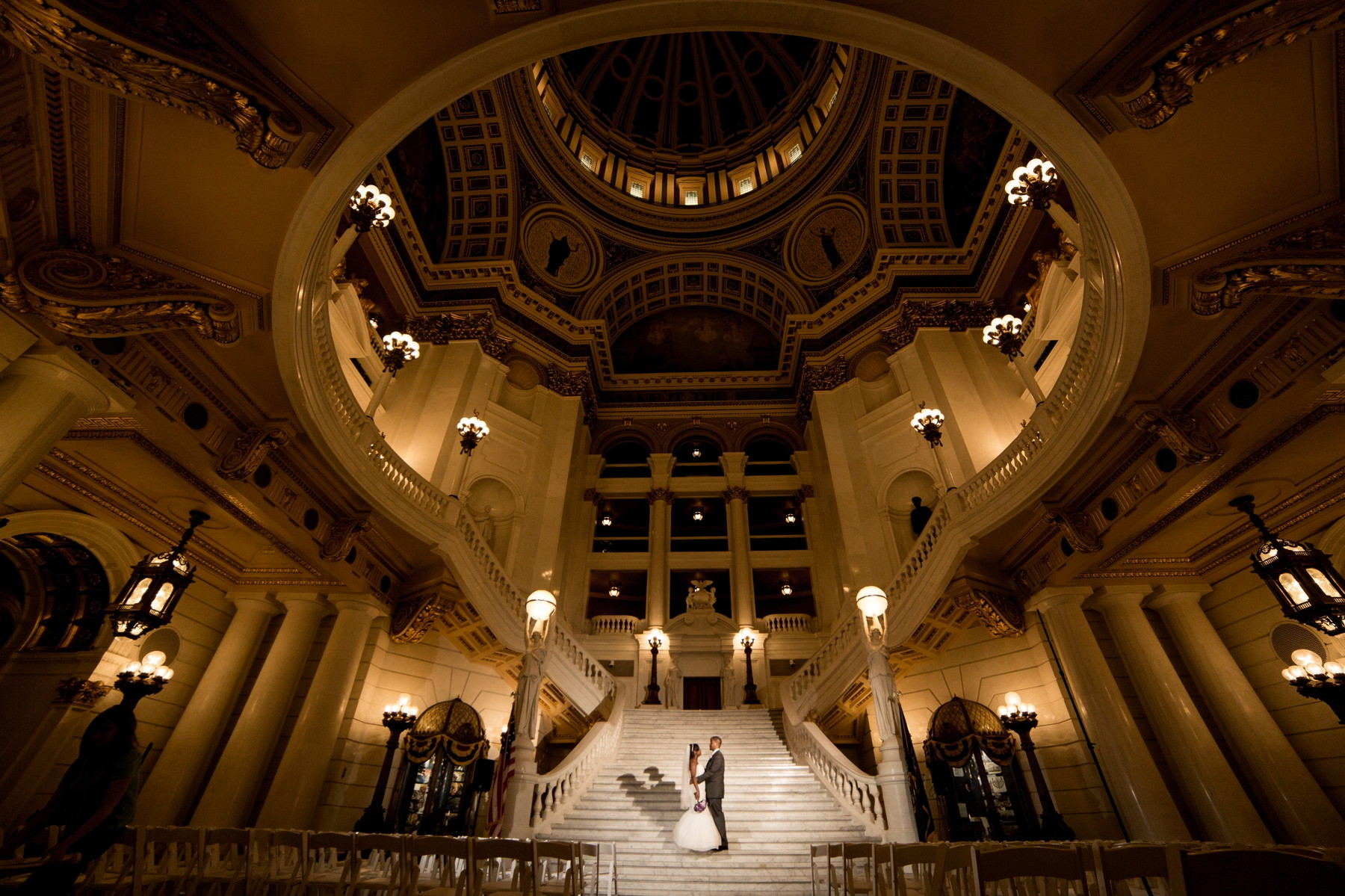 harrisburg pa capitol rotunda building wedding