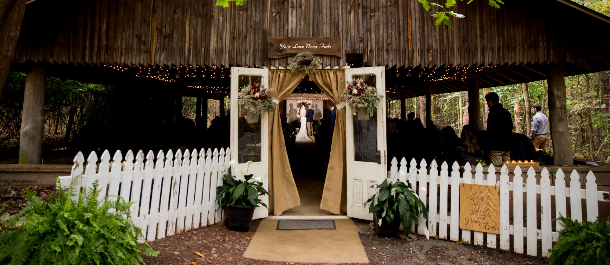 Camp Hebron Wedding Ceremony in Halifax PA