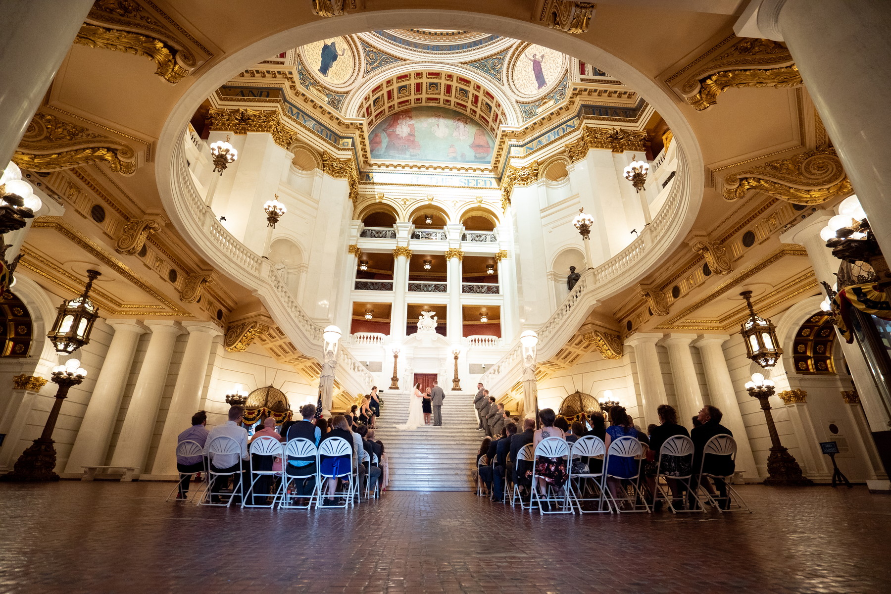harrisburg pa capitol rotunda building wedding