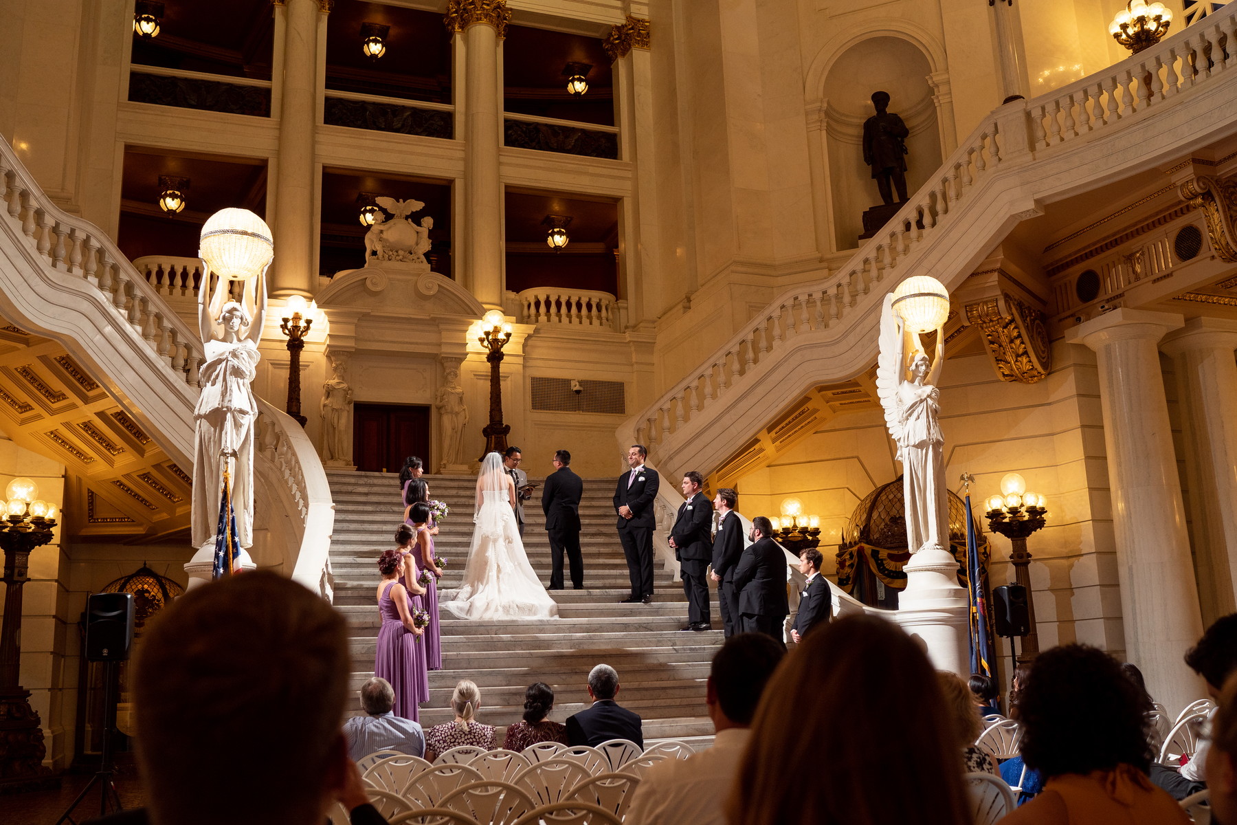 harrisburg pa capitol rotunda building wedding
