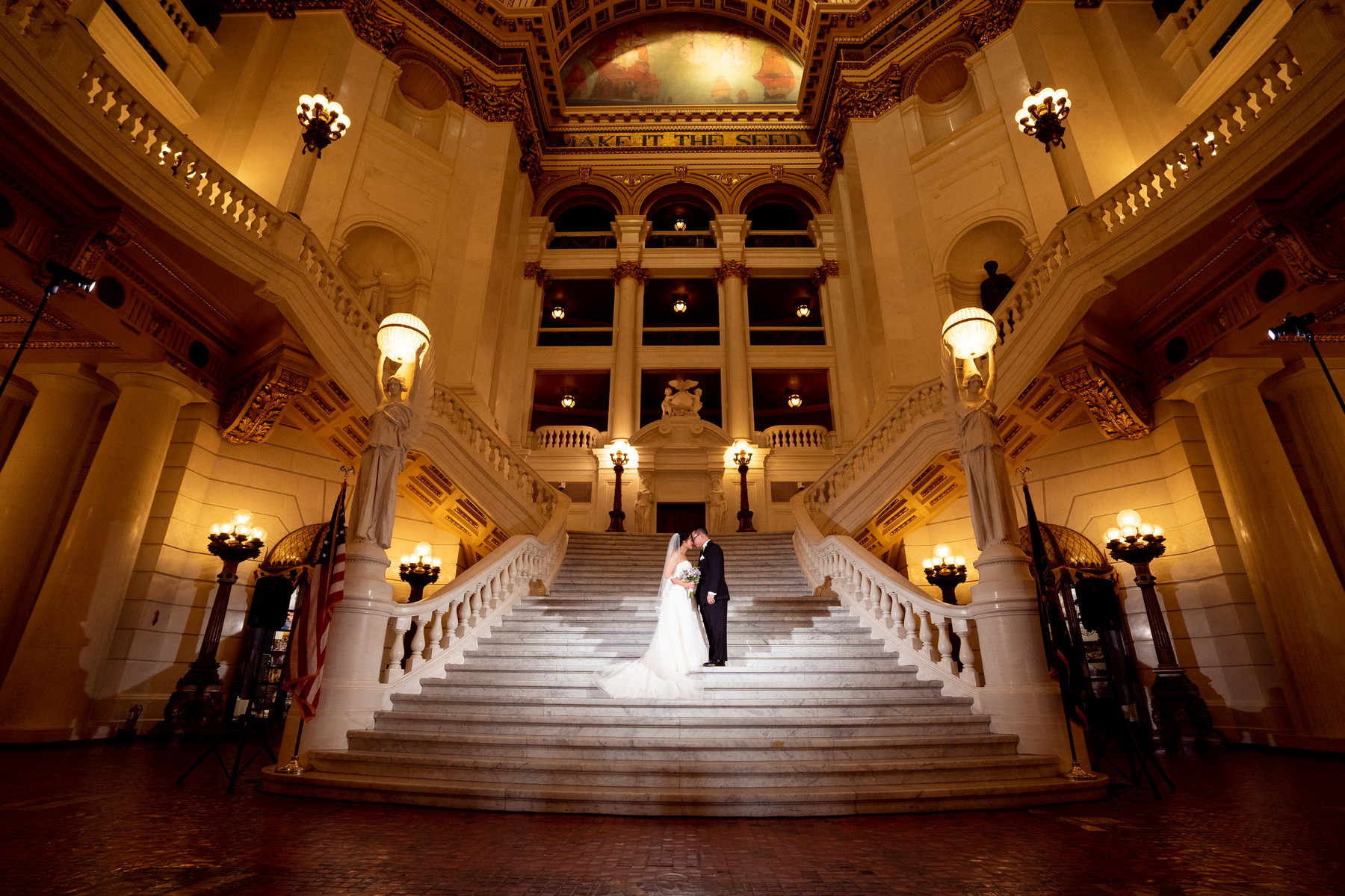 harrisburg pa capitol rotunda building wedding